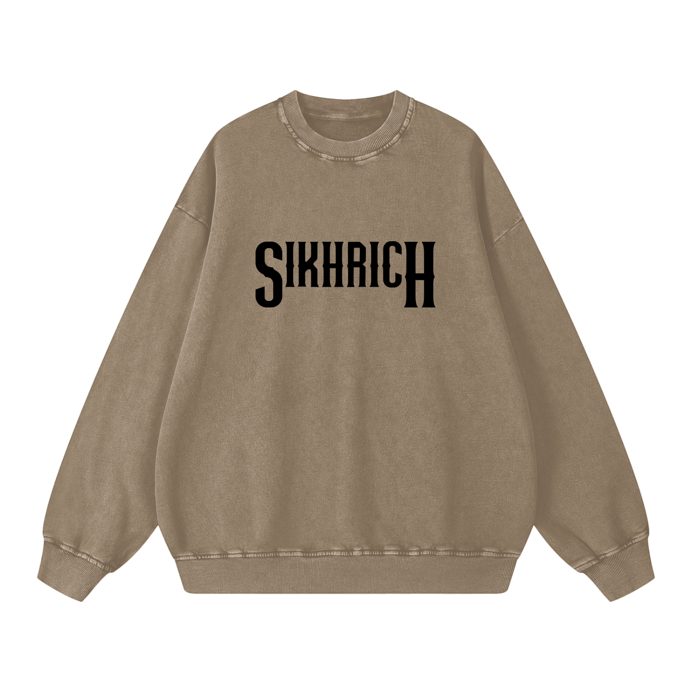 JO SADI ANAKH WANGARE acid washed crewneck light