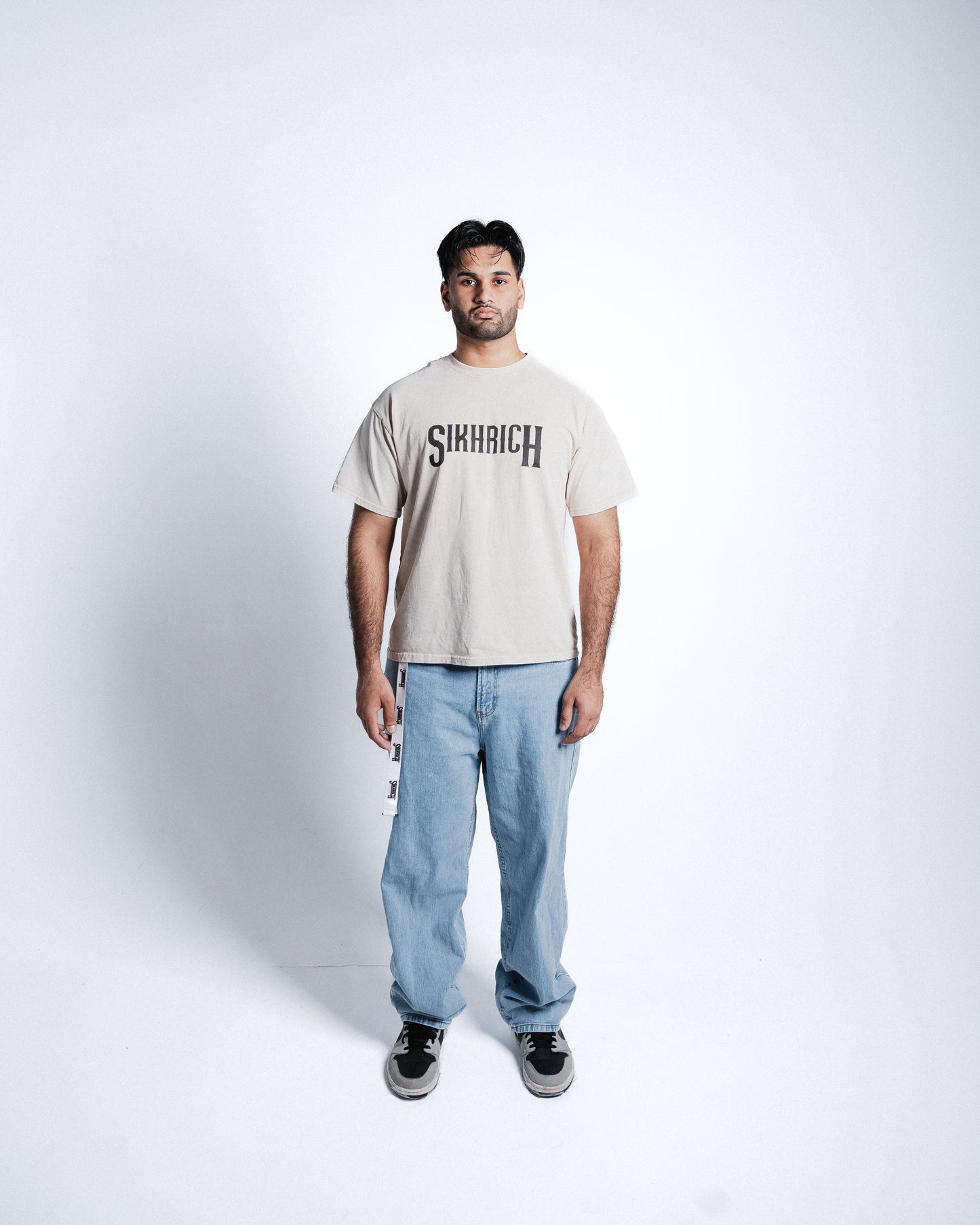 Maharaja Ranjit Singh T-shirt acid washed
