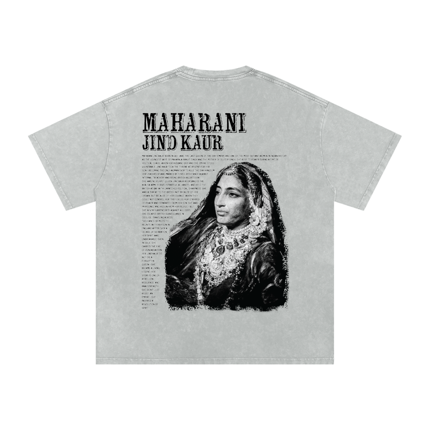 Maharani Jind Kaur - Acid washed light