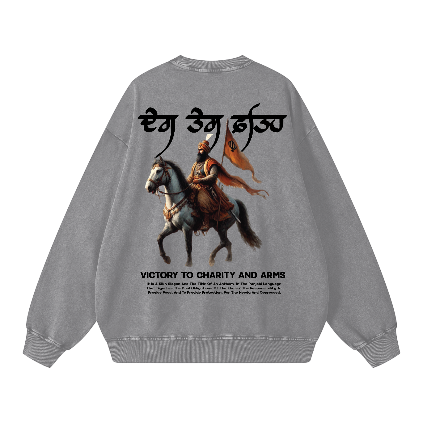 DEG TEG FATEH Crewneck acid washed