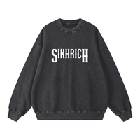 KAUR Crewneck acid wash