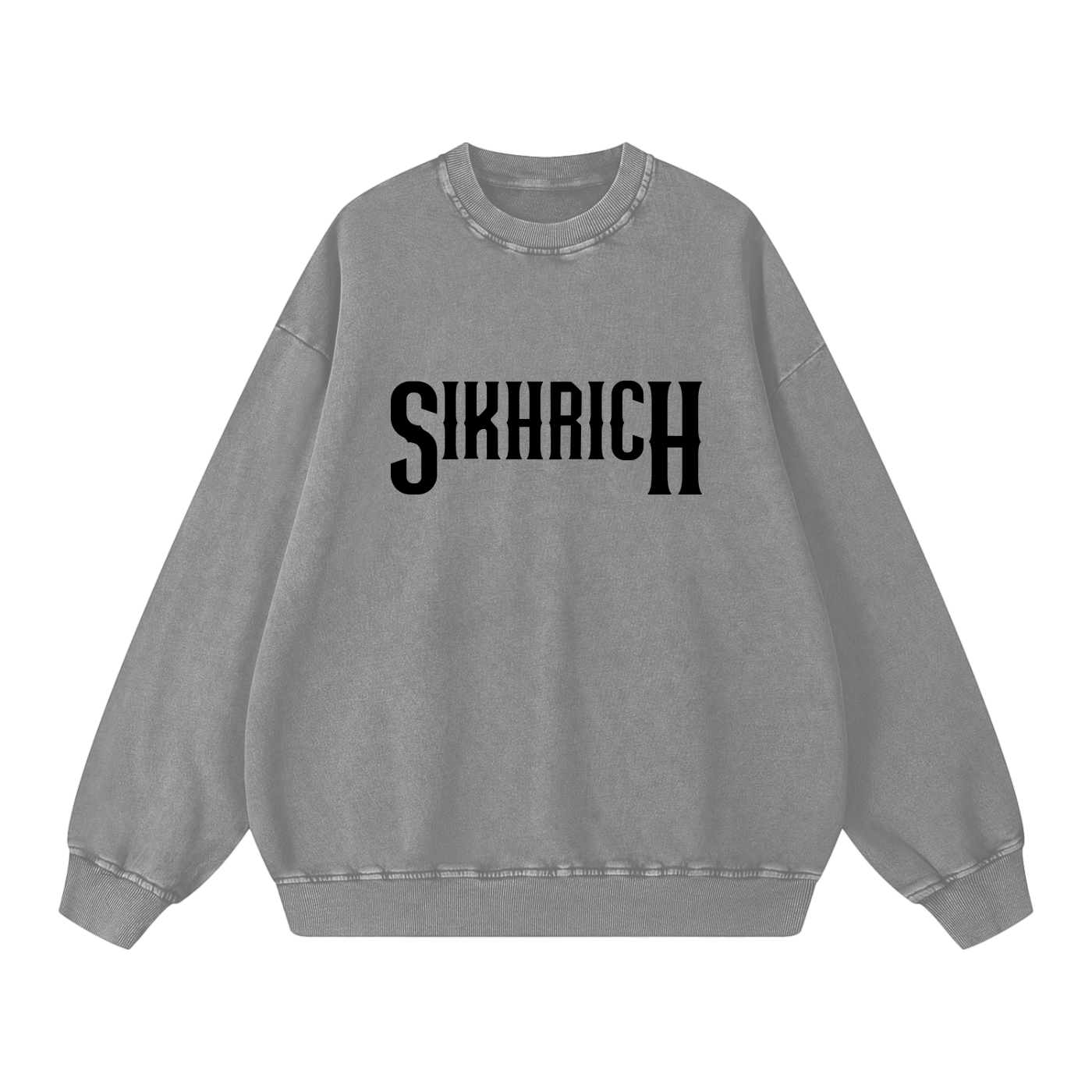 DEG TEG FATEH Crewneck acid washed