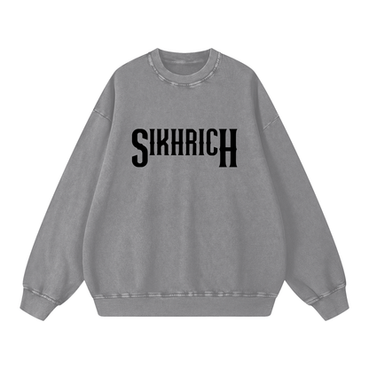 DEG TEG FATEH Crewneck acid washed
