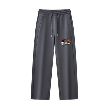 SikhRich straight Sweatpants
