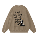 JO SADI ANAKH WANGARE acid washed crewneck light