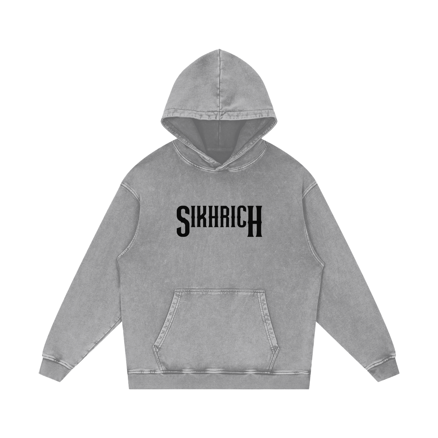 DEG TEG FATEH Hoodie acid washed