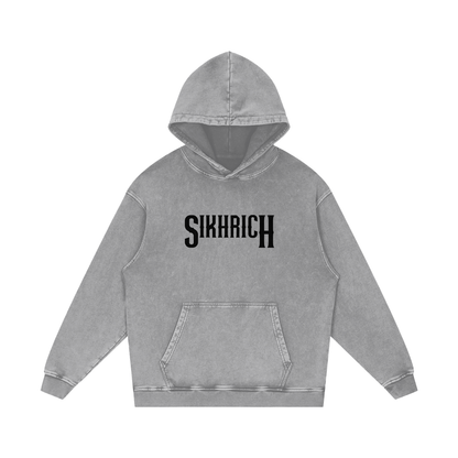 DEG TEG FATEH Hoodie acid washed