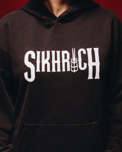 Asthabhuja Hoodie acid washed