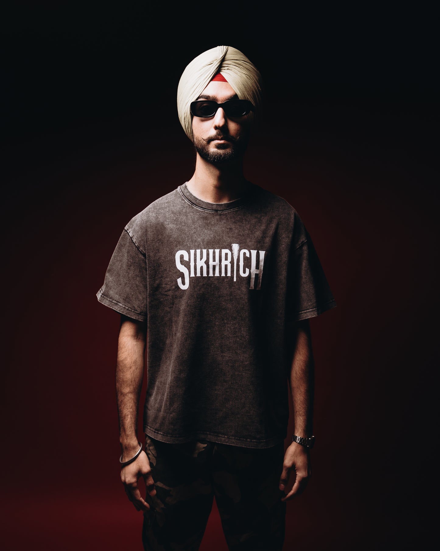 Forged in Motion T-shirt acid washed