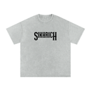 AJJ NEHI TA KAL RAAJ HOVE GA ATAL T-shirt acid washed