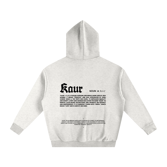 KAUR Hoodie cotton