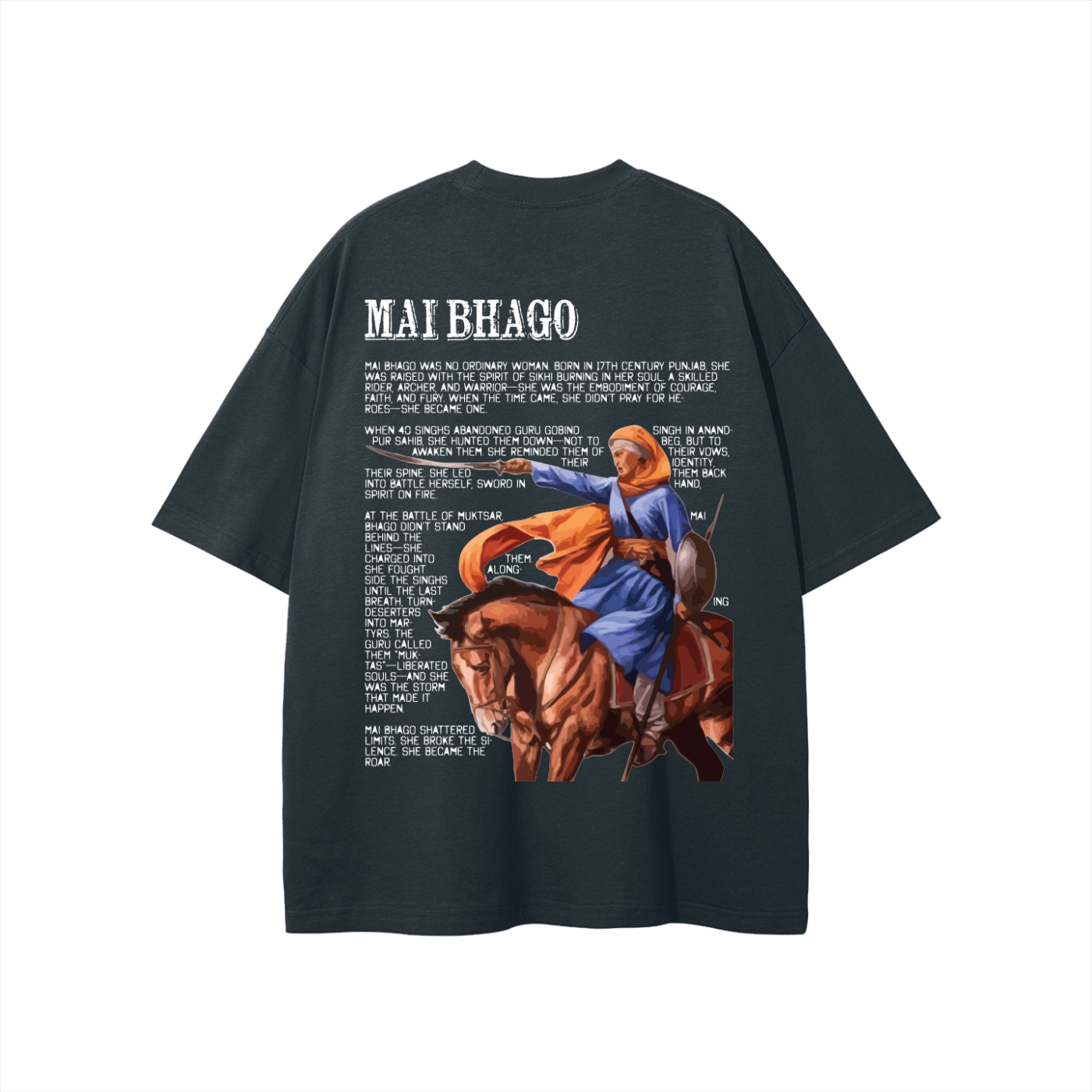 Mai Bhago T-shirt cotton