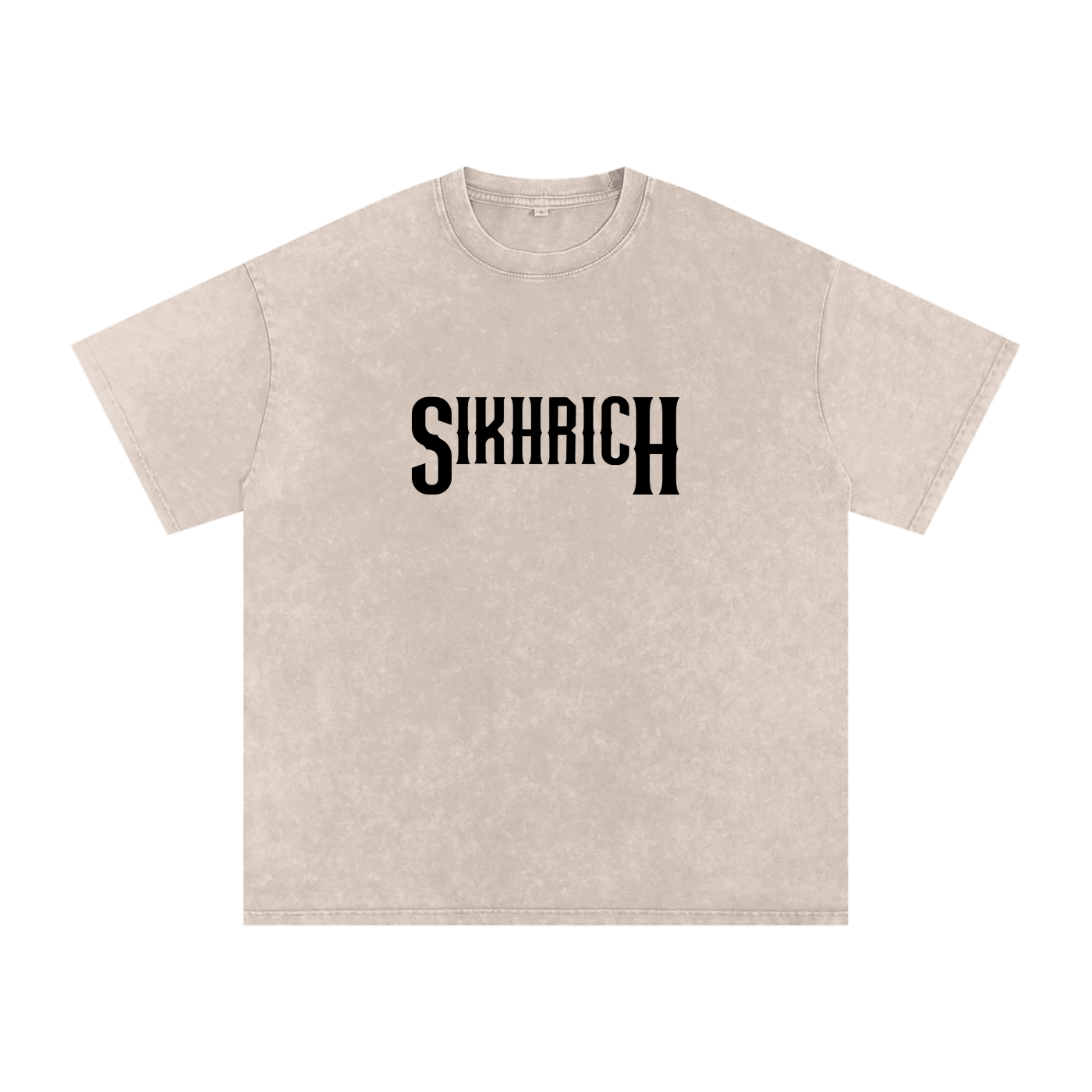 Maharaja Ranjit Singh T-shirt acid washed