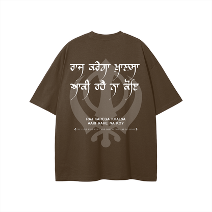 RAJ KAREGA KHALSA t-shirt cotton