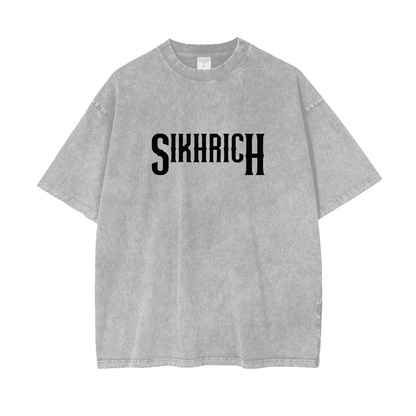 DEG TEG FATEH T-shirt acid washed