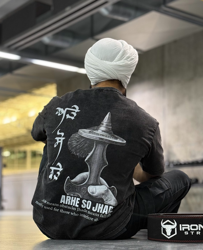 ARHE SO JHADE T-shirt acid washed