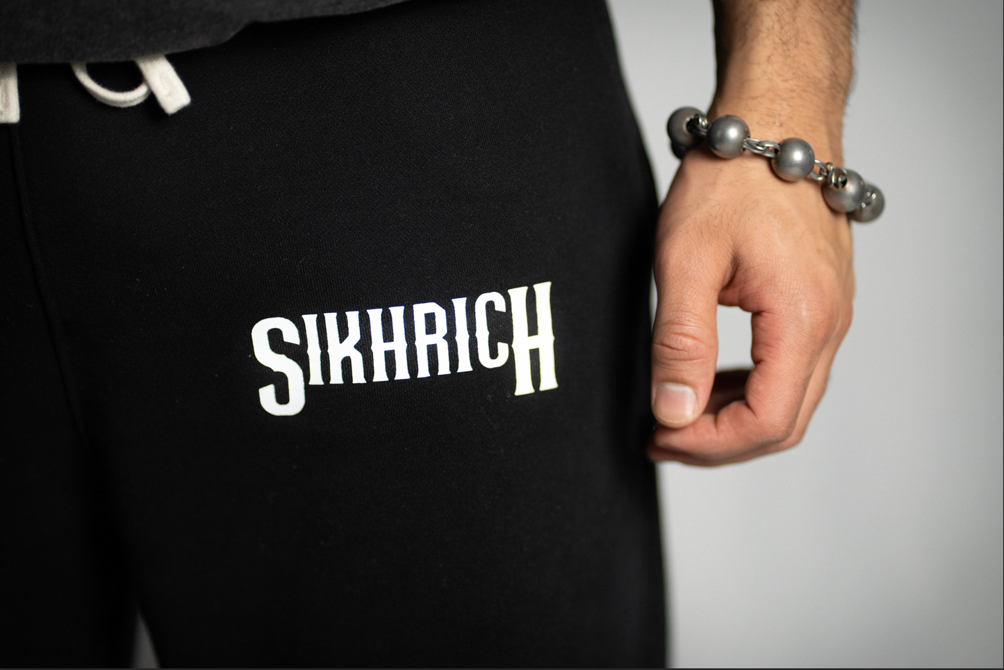 SikhRich Fleece Straight sweatpants