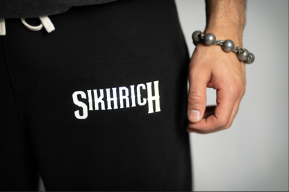 SikhRich Fleece Straight sweatpants