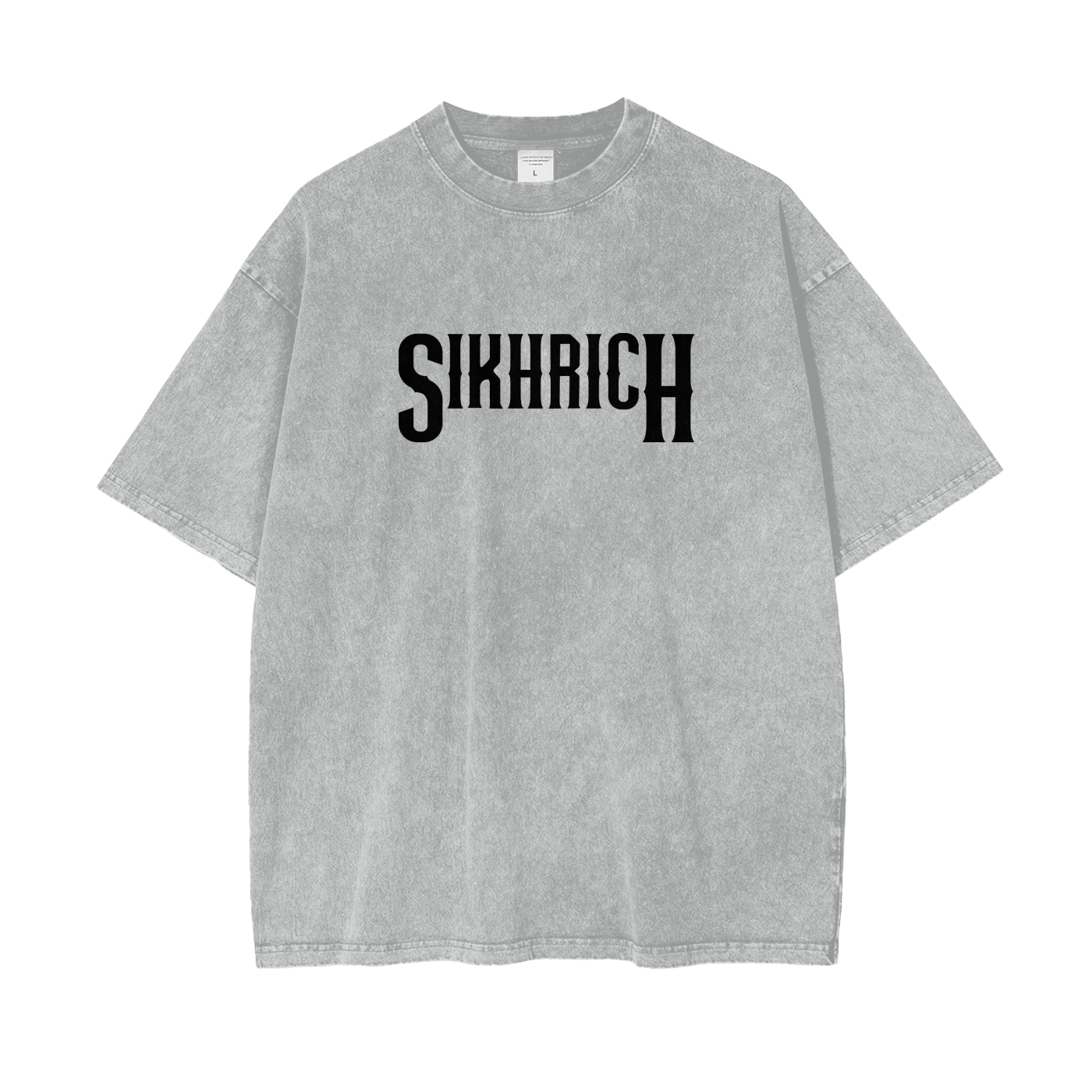 KHALSA t-shirt acid washed