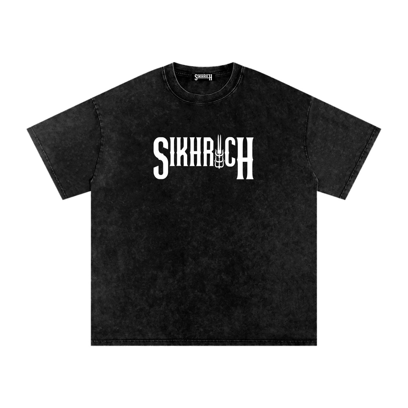 Asthabhuja T-shirt acid washed