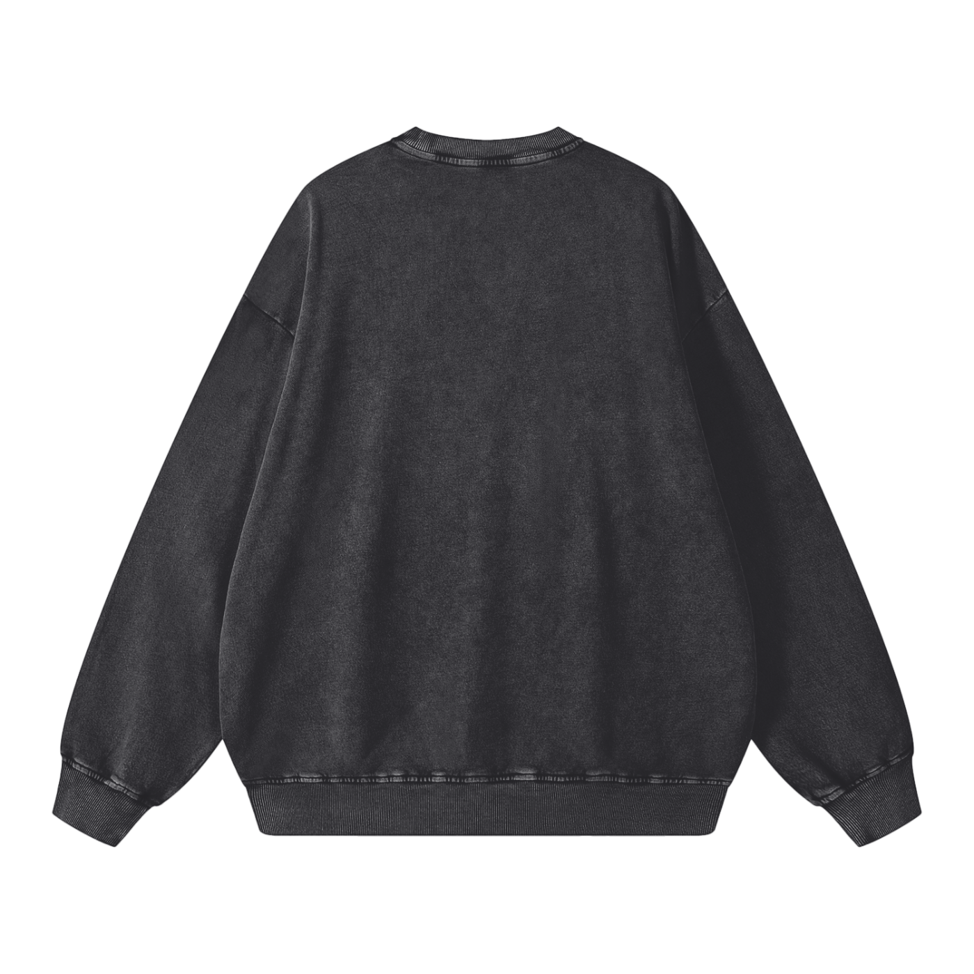ਸਿੱਖRICH ESSENTIAL Crewneck acid washed