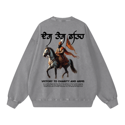 DEG TEG FATEH Crewneck acid washed