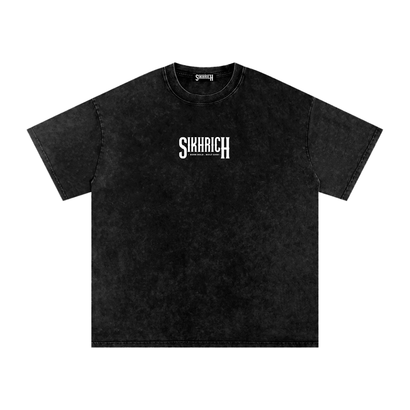 Bhai Bachittar Singh Ji T-shirt acid washed