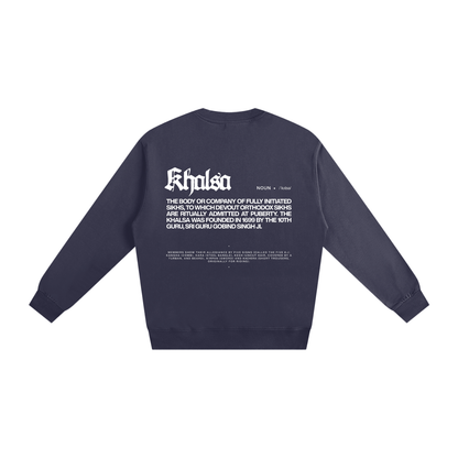 KHALSA crewneck cotton