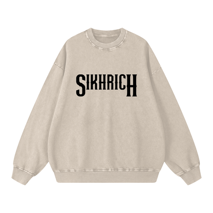 DEG TEG FATEH Crewneck acid washed
