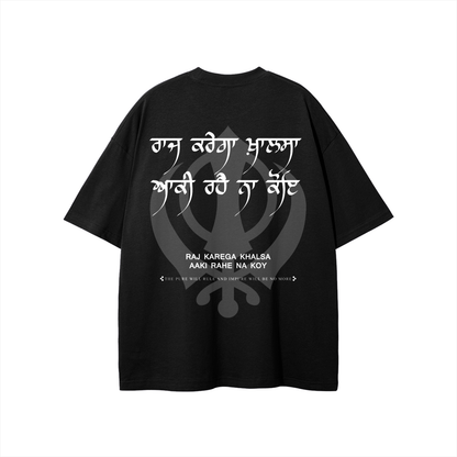 RAJ KAREGA KHALSA t-shirt cotton