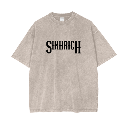 DEG TEG FATEH T-shirt acid washed